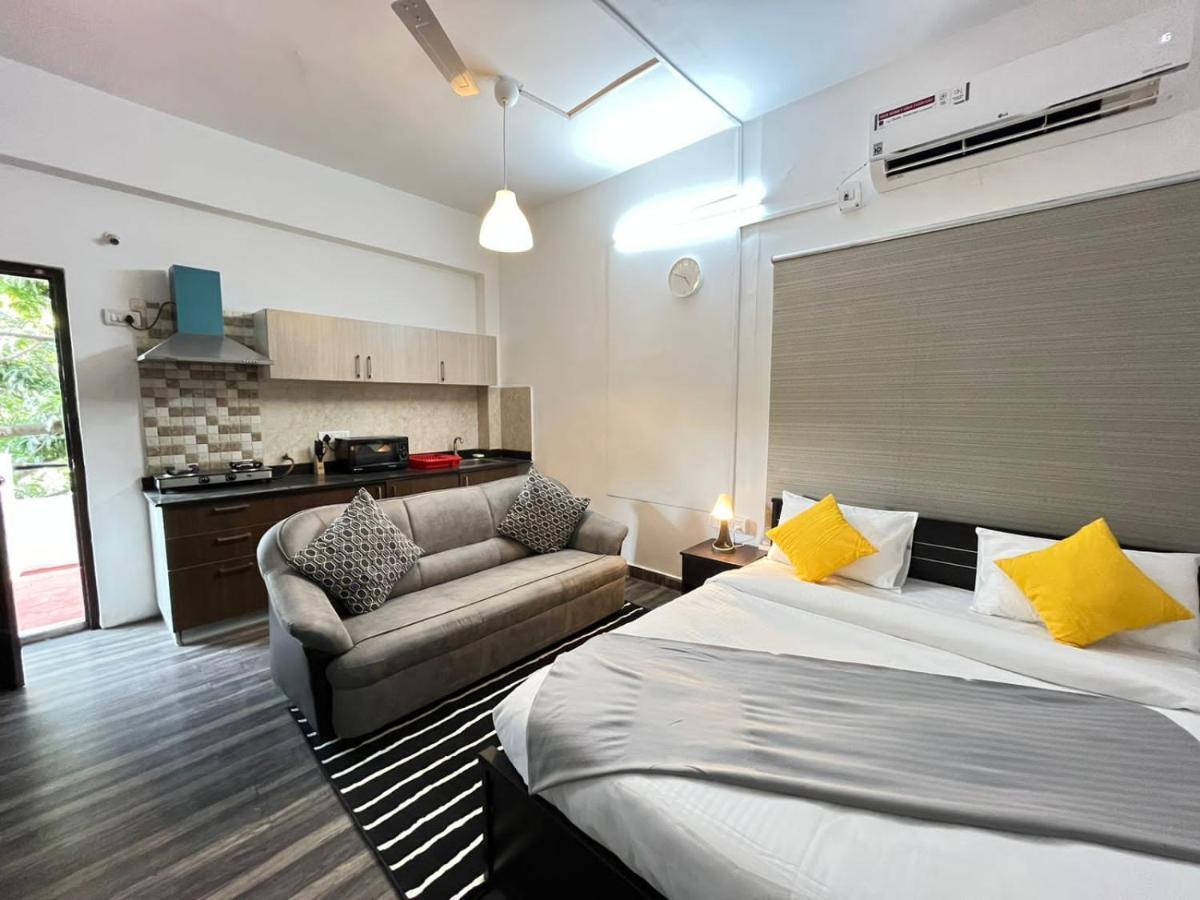 Bedchambers Serviced Apartments, Hyderabad Exterior foto